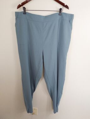 32 Degrees Cool Light Blue High Waised Tapered Pants Size 2XL